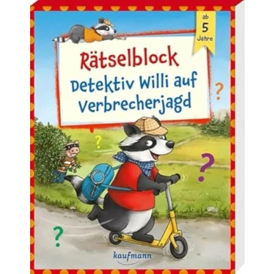 Afbeelding van Rätselblock Detektiv Willi auf Verbrecherjagd