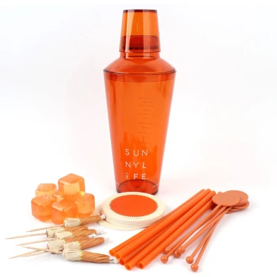 Afbeelding van Sunnylife Poolside Entertaining Coctail Set Terracotta