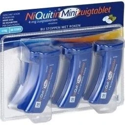 Afbeelding van Niquitin Mini Zuigtablet 4mg