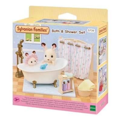 Image de Figurine Sylvian Families Le set baignoire et douche