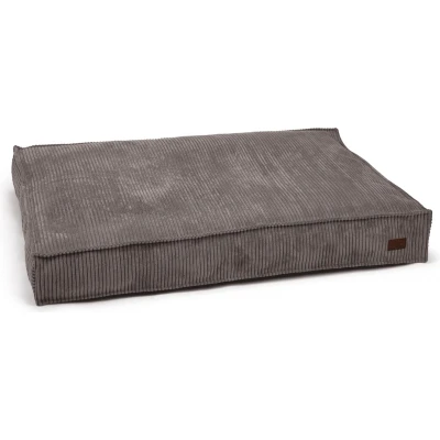 Afbeelding van Designed by Lotte Ribbed Hondenkussen Bruin 120x80x15 cm