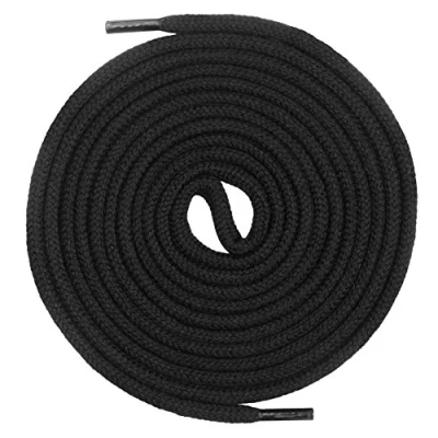 Afbeelding van Mount Swiss Veters, rond, premium kwaliteit, 100% katoen, scheurvast, 70 cm, zwart, zwart.