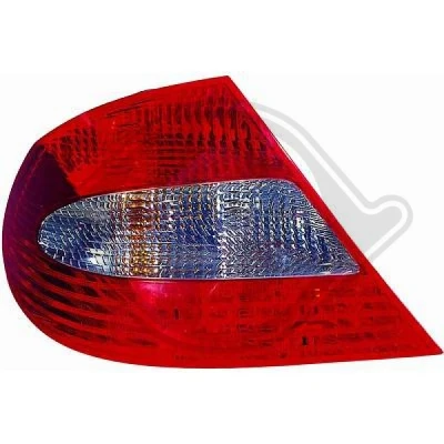 Afbeelding van DIEDERICHS 1626193 Achterlicht Links P21/5W, PY21W, P21/4W Rood / Zwart Zonder lamphouder MERCEDES BENZ: CLK Convertible, Coupe