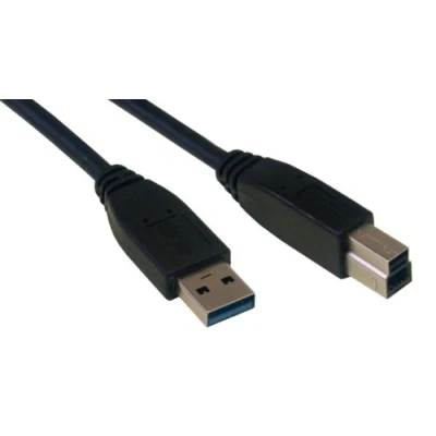 Afbeelding van MCL MC923AB 2M/N USB kabel A B Zwart