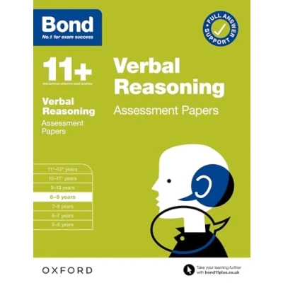 Afbeelding van Bond 11+: 11+ Verbal Reasoning Assessment Papers 8 9 years