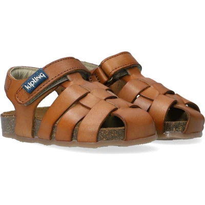Afbeelding van Kipling Fidel Sandalen Jongens Cognac Maat 27