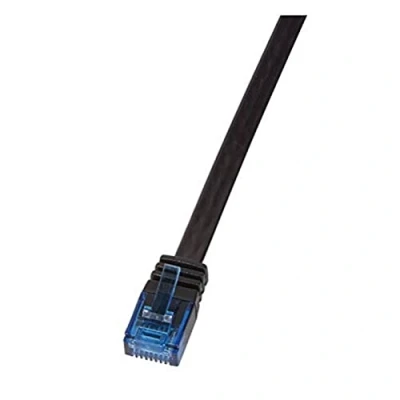 Afbeelding van LogiLink CF2063U RJ45 Netwerkkabel, patchkabel CAT 6 U/UTP 3.00 m Zwart Zeer flexibel 1 stuk(s)