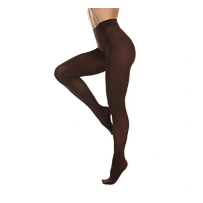 Afbeelding van Frola Alleen de panty voor dames, 80 den, ondoorzichtig, microvezel, zachte damesbroek, C Coffee
