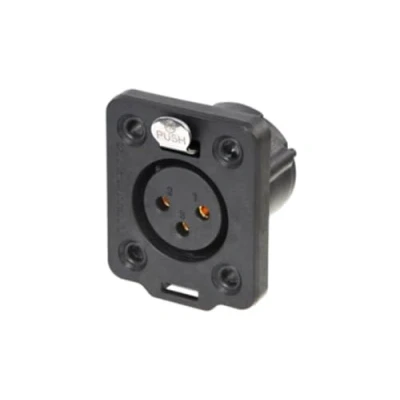 Afbeelding van NEUTRIK 3 POLIG XLR CHASSISDEEL VROUWELIJK HEAVY DUTY TRUE OUTDOOR PROTECTED (TOP)