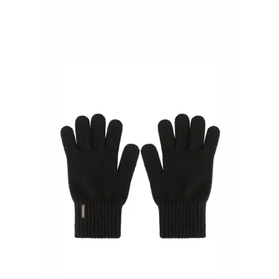 Afbeelding van Vivisence Winter Dames Elegante Vijf Vingers Warme Garen Handschoenen Met Toevoeging Van Wol Afgewerkt Brede Guard Perfect Voor De Winter, zwart.
