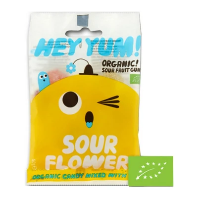 Afbeelding van Hey Yum Sour Flower Bio 12 x 50 gram