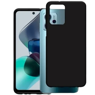 Image de Just in Case TPU Back Cover Noir Motorola Moto G23