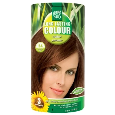 Afbeelding van Hennaplus Long Lasting Colour Indian Summer 5.4 100 Ml