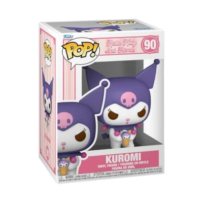 Image de Figurine Funko Pop Sanrio Hello Kitty and Friends Kuromi with Ice Cream