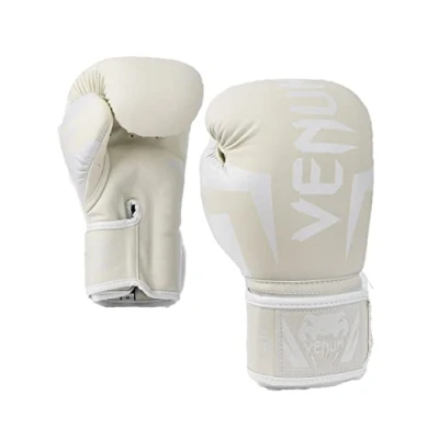 Afbeelding van Venum ELITE Bokshandschoenen Wit op Kickboksen