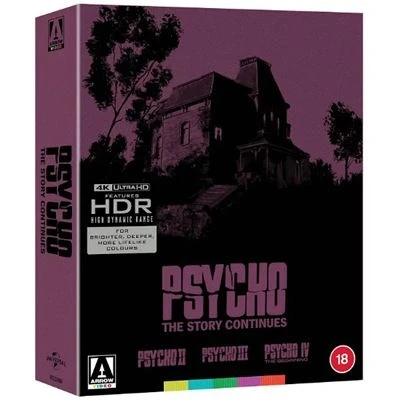 Image de Vsn Import PSycho The Story Continues: Ii. Iii. Iv: Beginning Blu ray
