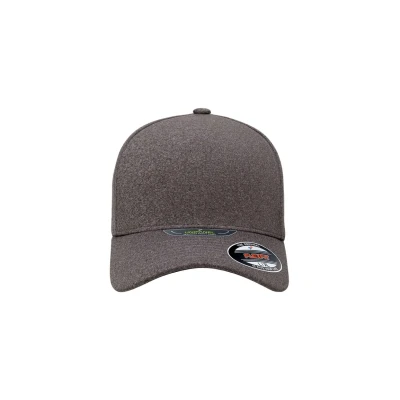 Afbeelding van Flexfit Unisex Unipanel Melange Pet, Maat: L/XL, Melangeheathergrey