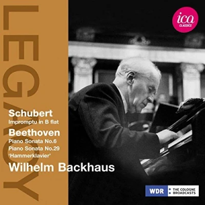 Afbeelding van Wilhelm Backhaus Impromptu In Bb/Piano Sonatas Nos. (CD)