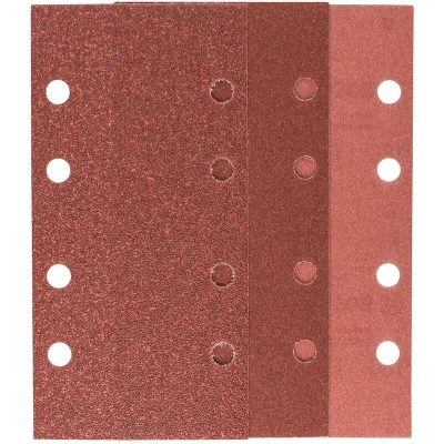 Afbeelding van Bosch Accessories 2609256A86 Oscillerend schuurpapierset Met klittenband, Geperforeerd Korrelgrootte 60, 120, 180 (l x b) 185 mm 93 1 set(s)