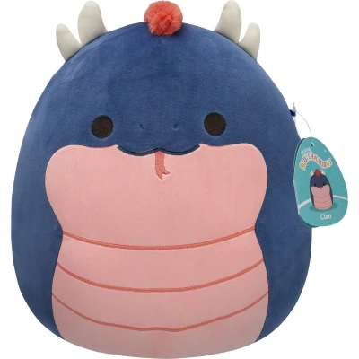 Afbeelding van Squishmallows Cian Navy Basilisk W/Coral Belly 30cm pluche