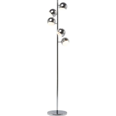Afbeelding van Kare Calotta vloerlamp glanzend chroom