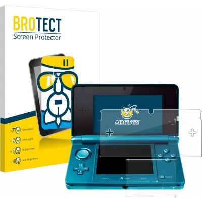 Afbeelding van BROTECT Screenprotector voor Nintendo 3DS Folie Beschermfolie Beschermglas transparant