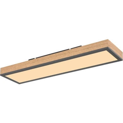 Afbeelding van Globo plafonniere Doro grijs luminium 416080WD