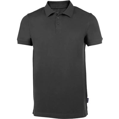 Afbeelding van Men&#039;s Heavy Stretch Polo met korte mouwen Dark Grey L