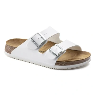 Afbeelding van Birkenstock, Vrouwen, Sandalen, Arizona SL Birko Flor normaal, Wit, (37)