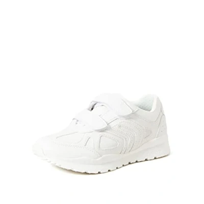 Afbeelding van Geox J Pavel Sneakers laag voor kinderen, Maat: 25, White Textiel