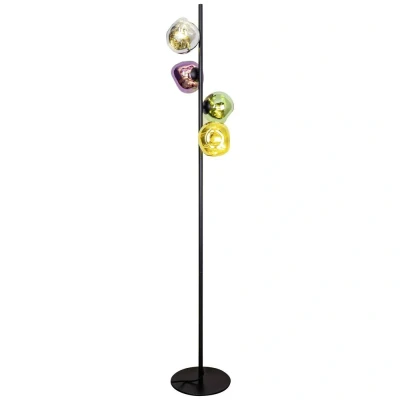Afbeelding van ECO Light CANOPUS 9550 PT 4 COL Staande lamp E14 Meerkleurig