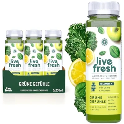 Afbeelding van LiveFresh Grüne Gefühle Saft 250ml