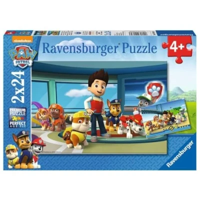 Afbeelding van Ravensburger Puzzel Paw Patrol Hulpvaardige Speurneuzen 2X24 Stukjes
