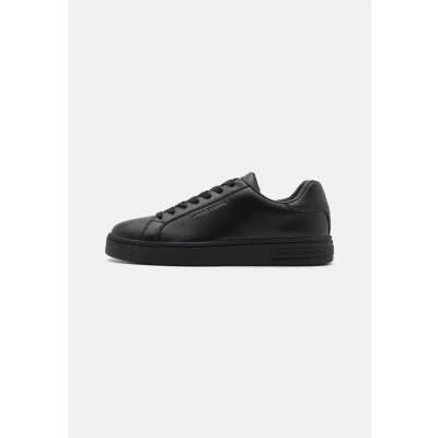 Afbeelding van Armani Exchange London herensneakers, Black Beauty, 42 EU, EU