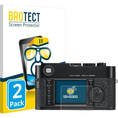 Afbeelding van BROTECT Screenprotector voor Leica M9 Folie Beschermfolie transparant (2 Stuks)