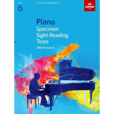Afbeelding van Piano Specimen Sight Reading Tests Gr 6