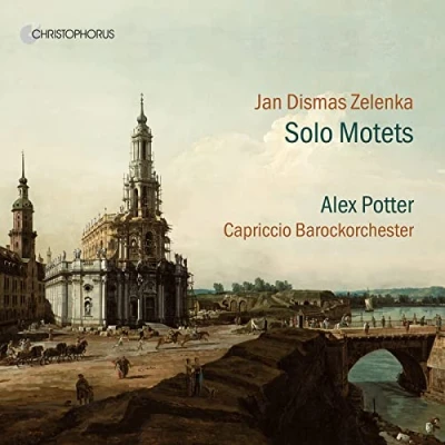 Afbeelding van Alex Potter, Dominik Kiefer, Capriccio Barockorchestra Zelenka: Solo Motets (CD)