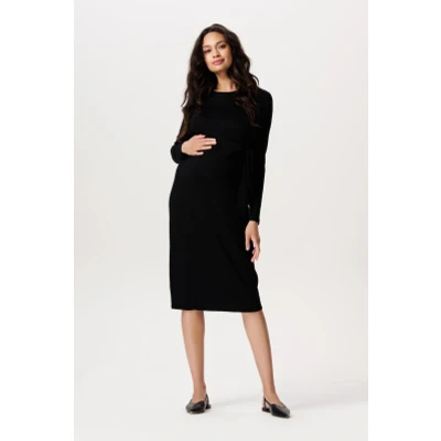 Afbeelding van Zwangerschapsjurk Aura Black XS