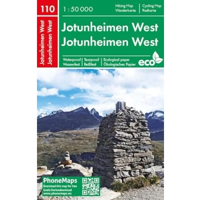 Afbeelding van Freytag&amp;Berndt Phonemap 110 Wandelkaart Jotunheimen West