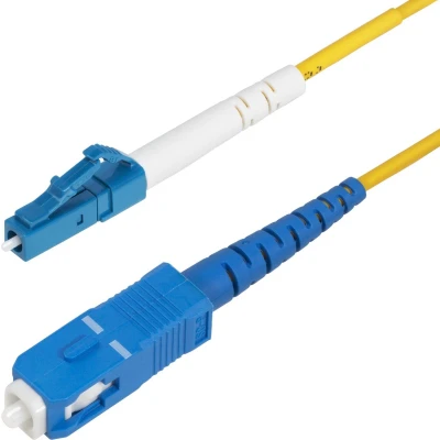 Afbeelding van StarTech 5m LC/SC OS2 Single Mode Fiber Cable