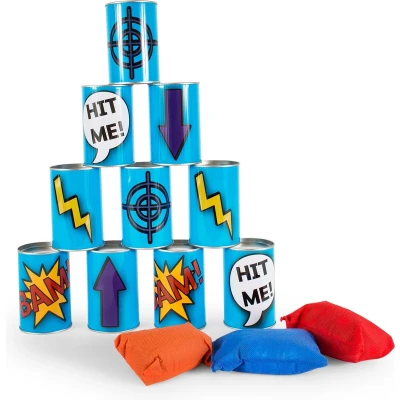Afbeelding van BS Toys TIN Throwing Speelgoed voor kinderen, Maat: One Size, Multi coloured