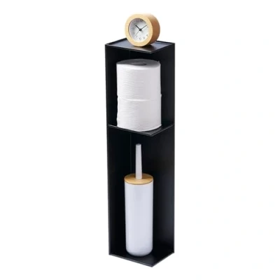 Afbeelding van Yamazaki WC Opbergrek Tower Black