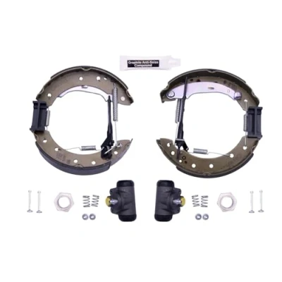 Afbeelding van HELLA Shoe Kit Pro 8DB 355 004 291 Remschijf, trommelrem Met wielremcilinder, stel element PEUGEOT: 306 Hatchback, CITROËN: Saxo Hatchback