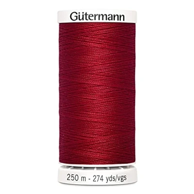 Afbeelding van Gutermann Polyester naaigaren 250m robijnrood (0046)
