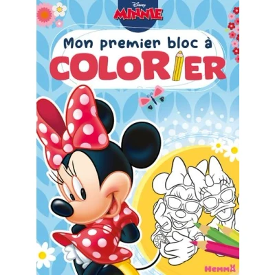 Image de Disney Minnie Mon premier bloc à colorier