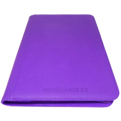 Afbeelding van Docsmagic.de Premium Pro Player 9 Pocket Zip Album Paars 360 Kaartbinder MTG PKM YGO