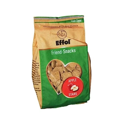 Afbeelding van Effol Friend snacks Apple Stars Zak 500gr