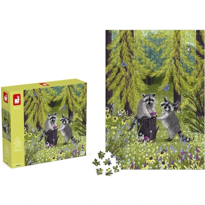Afbeelding van Janod puzzel wasberen 500st