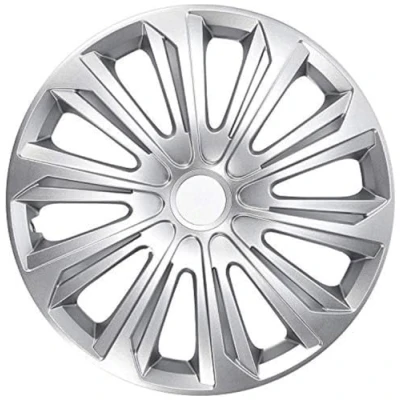 Afbeelding van NRM Strong Wieldoppen 15 inch Set van 4 stuks Zilver