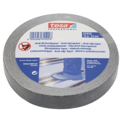 Afbeelding van Tesa anti slip tape zwart 25mm x 15m